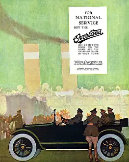 Willys: Willys Overland car advertisement, 1917