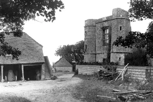 Wilmington: Wilmington, Priory Ruins c1950