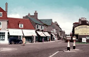 Wilmslow: Wilmslow, Grove Street c1955