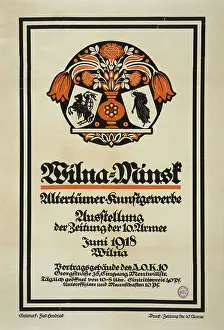 Juni: Wilna-Minsk, Altertumer Kunstgewerbe, Ausstellung der Zeitun