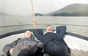 Conformity: Wilson and Nelstrop asleep on Coniston Water, Lake District