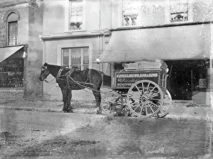 Wilsons: Wilsons Bakers Van opposite Pincott Road