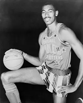 Wilt: Wilt Chamberlain, wearing uniform of Harlem ?