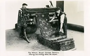 Shearing: The Wilton Royal Carpet Factory