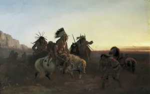 Bornemisza: WIMAR, Carl (1828-1862). The lost trail. ca