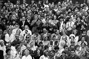 WIMBLEDON CROWD 1974