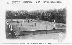 Wimbledon Tennis Courts 7, 8 and 9