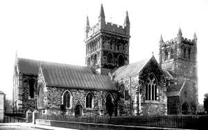 Wimborne: Wimborne, the Minster 1891