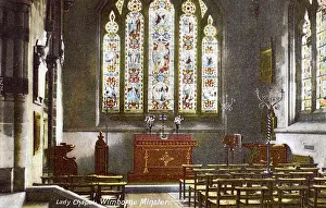 Wimborne: Wimborne Minster, Dorset - The Lady Chapel