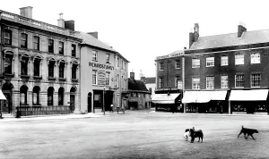 Wimborne: Wimborne, Square 1904
