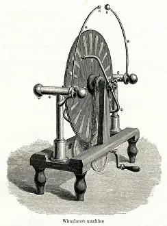 Electrostatic: WIMSHURST MACHINE