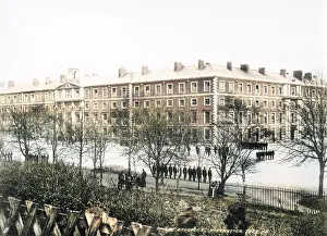 Bases: Winchester Barracks in the early 1900s