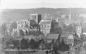 Giles: Winchester Cathedral from St Giles Hill