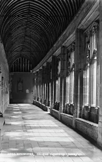 Cloisters: Winchester College Cloisters