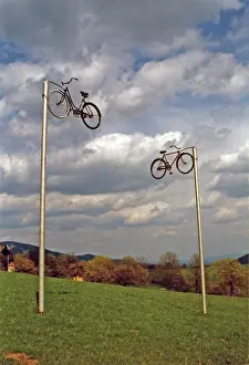 Tricycles: Wind turbines Land Art