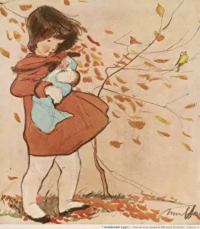 Blown: Windblown Lady by Muriel Dawson