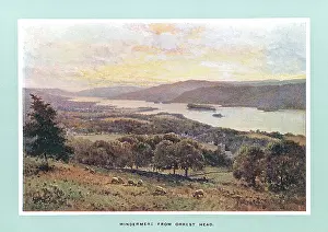 Breanski: Windermere from Orrest Head