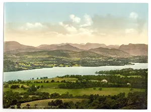 Windermere: Windermere, from Orrest Head, Lake District, England