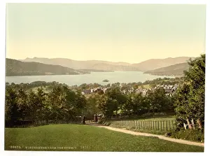 Windermere: Windermere, from summit, Lake District, England