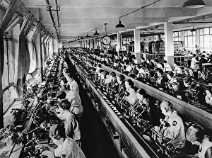 Wires: Winding mill in Germany, 1931
