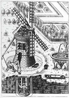 Ins. Of Civil Engineers: Windmill, 16th century