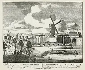 1672: WINDMILL AMSTERDAM 1672