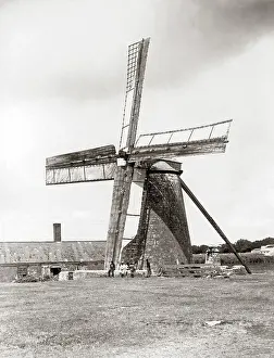 Barbados: Windmill, Barbados, West Indies, circa 1900