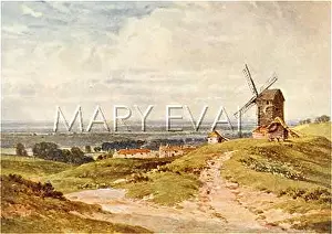 Brill: WINDMILL AT BRILL/1920