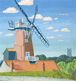 Cley: Windmill at Cley-Next-the-Sea, Norfolk
