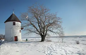Lauzon: Windmill, Grondines, Chemin du Roy, Quebec, Canada