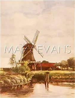 Drenthe: WINDMILL AT HOOGEVEN