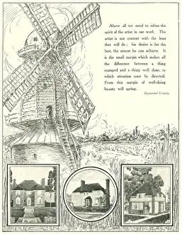 Nestled: Windmill, Lincolnshire