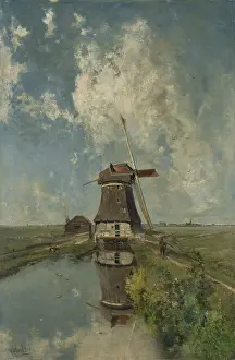 Bstp1602: A Windmill on a Polder Waterway