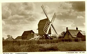 Windmills: Windmills of Cambridgeshire - Bourne Mill