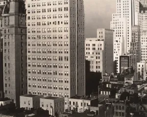 Stieglitz: FROM MY WINDOW AT AN AMERICAN PLACE, NORTH, by Alfred