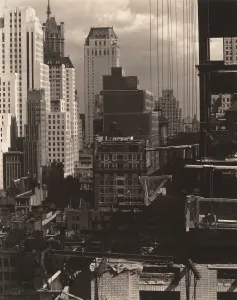 Stieglitz: FROM MY WINDOW AT AN AMERICAN PLACE, NORTH, by Alfred