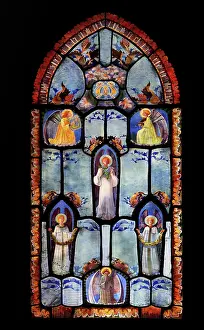 Baix: Window, Basilica, Santa Maria monastery, Montserrat