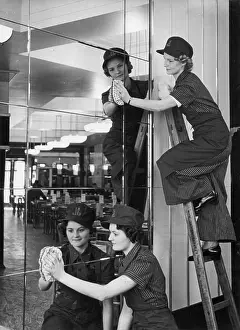 Accustomed: WINDOW CLEANING GIRLS