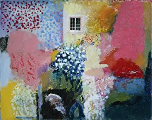Tinsley: The Window ' garden with flowers and trees