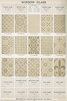 Chains: Window glass, Plate 203