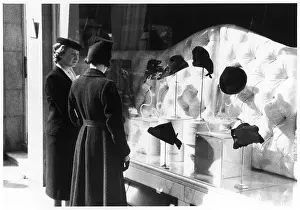 Milliner: WINDOW SHOPPING FOR HATS