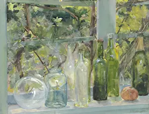 Bstp1602: Window Sill with Bottles