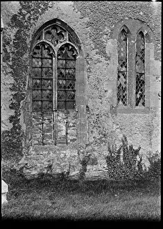 Croome: Detail of windows at a church probably in Worcestershire