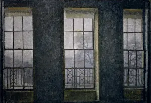 Hammershoi: Windows looking out on Brunswick Square