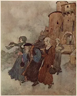 Winds: The Wind's Tale - Edmund Dulac