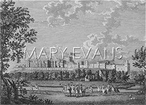 Lely: Windsor Castle, 1660s