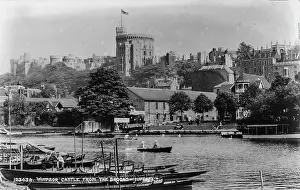 Berkshire: Windsor Castle from the Brocas