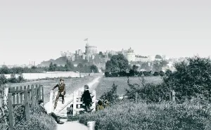 Clewer: Windsor, Castle from Clewer Path 1890