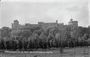 Berkshire: Windsor Castle from the Home Park