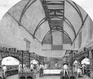 Institutional: Windsor Castle Kitchen 1850